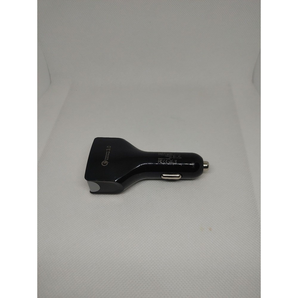 USB Car Charger Adapter, QC 3.0 Fast Car Charger, 4-Port Multi 2.4 Amp Rapid